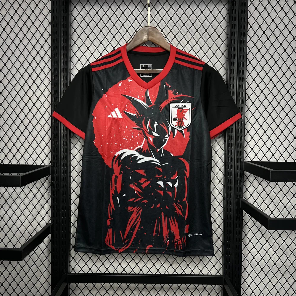 2024-2025 Japan Red Saiyan Fußballtrikot — main view