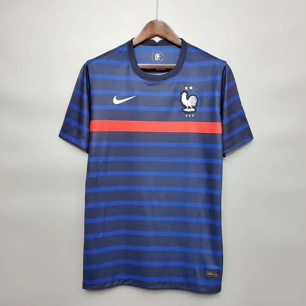 2020 フットボールシャツ フランス ブルー ホーム — main view