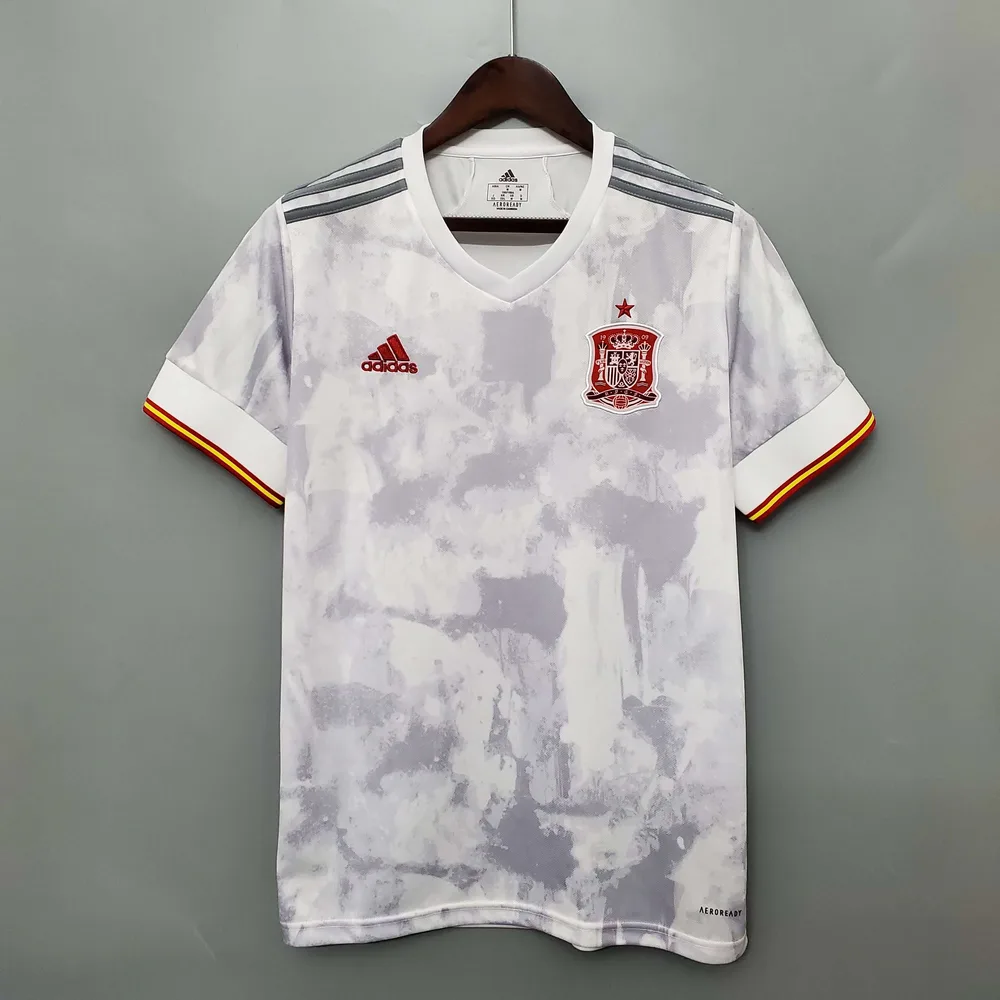 Camisa Visitante da Espanha 2020 Branca — main view