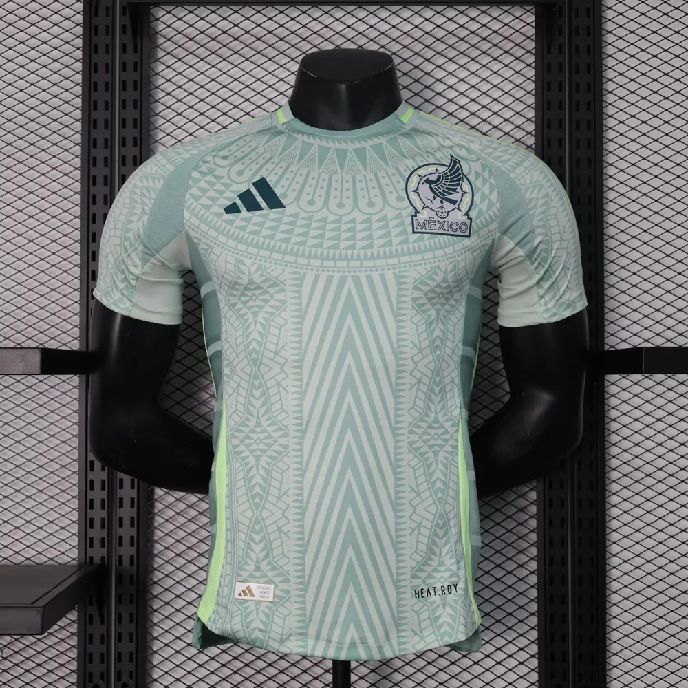 2024-2025 Player Version Mexico Away Soccer Jersey — main view