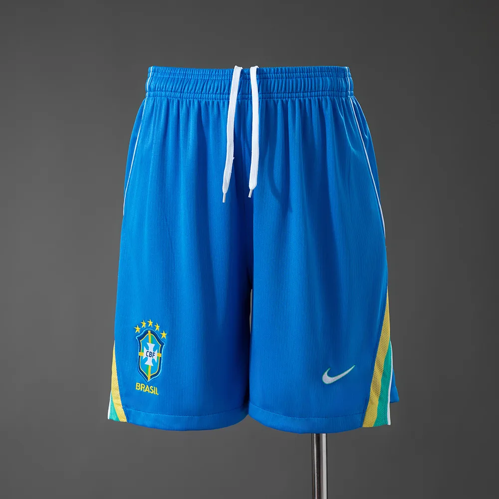 2026 Brazil Home Football Shorts AAA fan-grade — main view