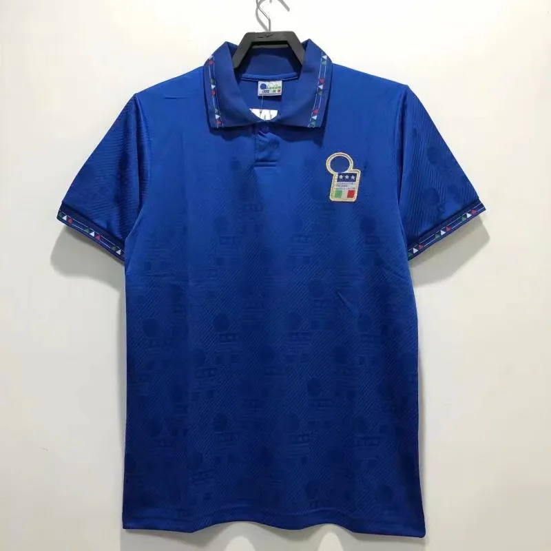 1994 レトロ FIFA イタリア ホーム サッカーシャツ — main view