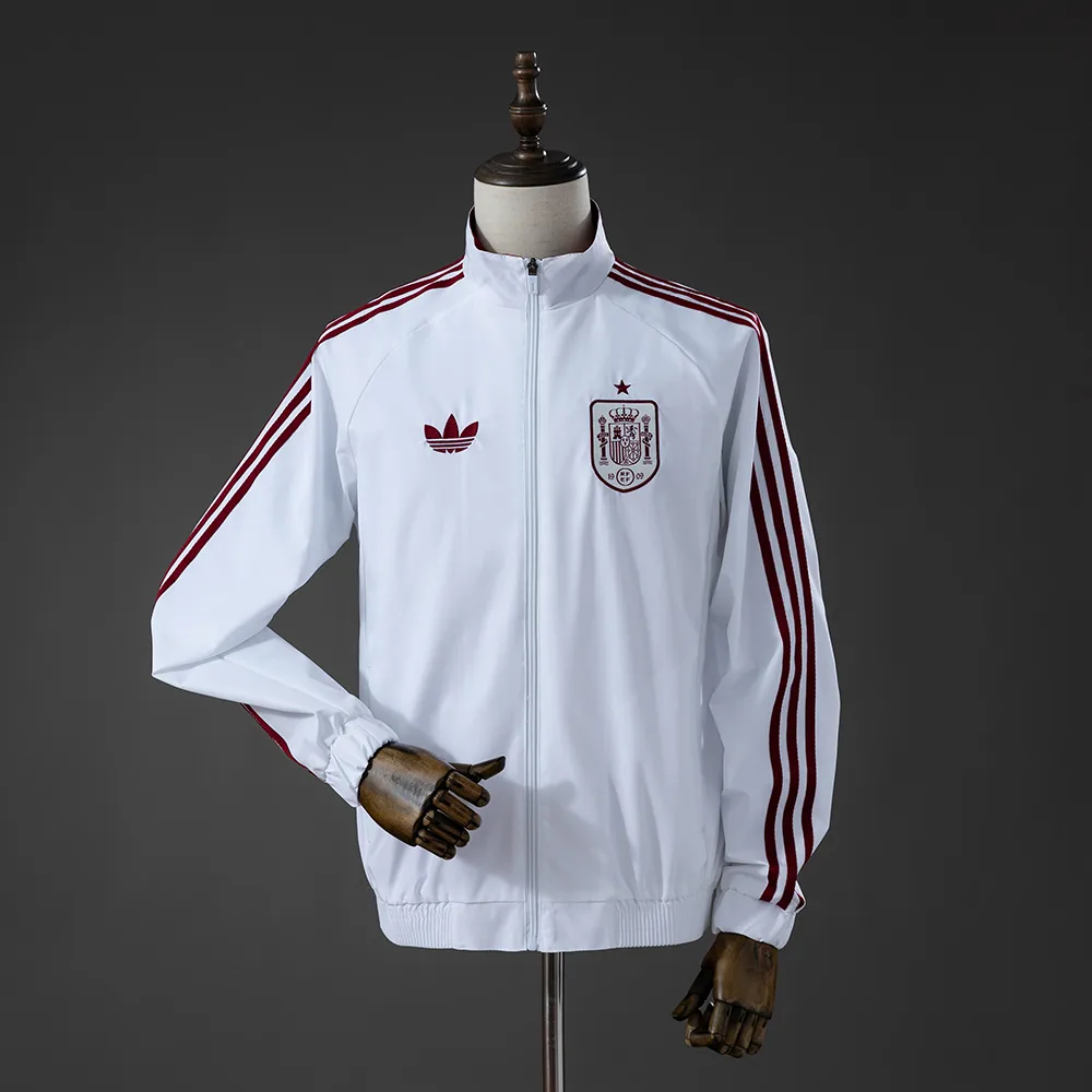 2026 Spain Windbreaker White — main view