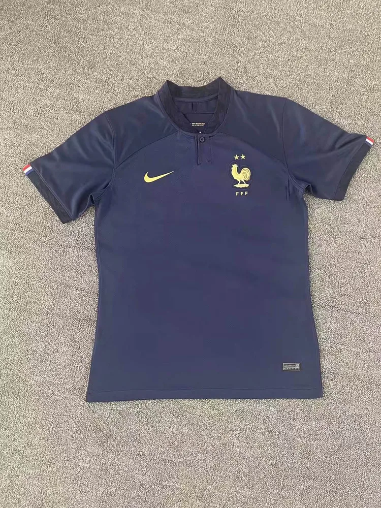 2022 FIFA World Cup France Home Football Shirt — main view