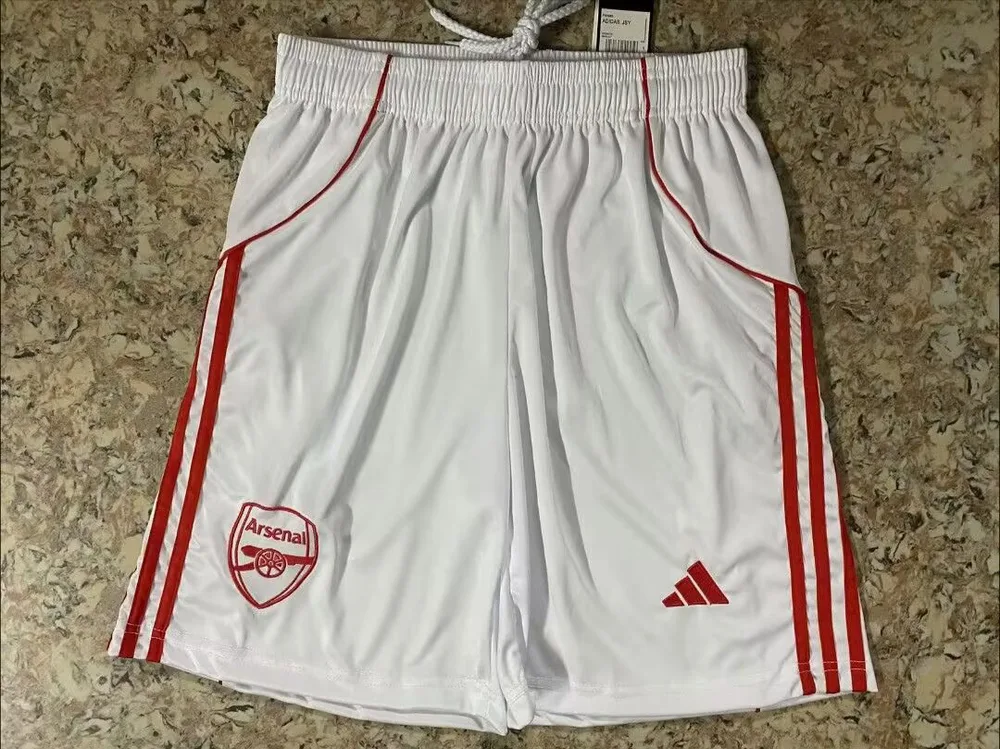 2025/2026 Arsenal Home Shorts AAA fan-grade — main view