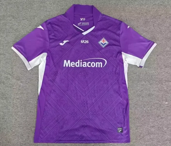 2026/2027 Fiorentina Home Football Jersey 1:1 Thailand Quality — main view