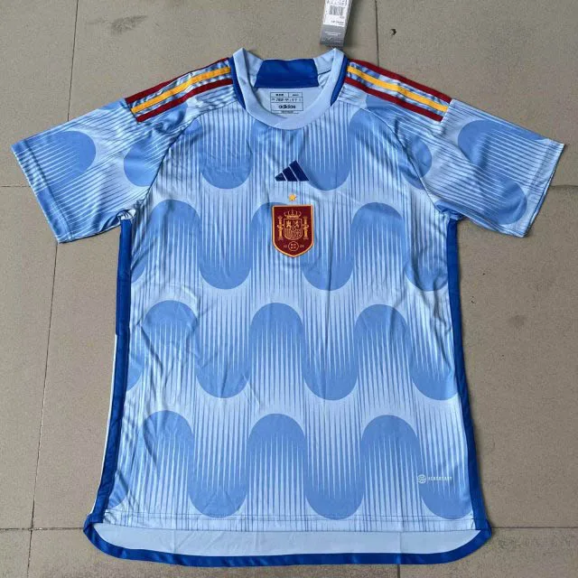 Maillot de football extérieur Espagne Coupe du Monde FIFA 2022 — main view