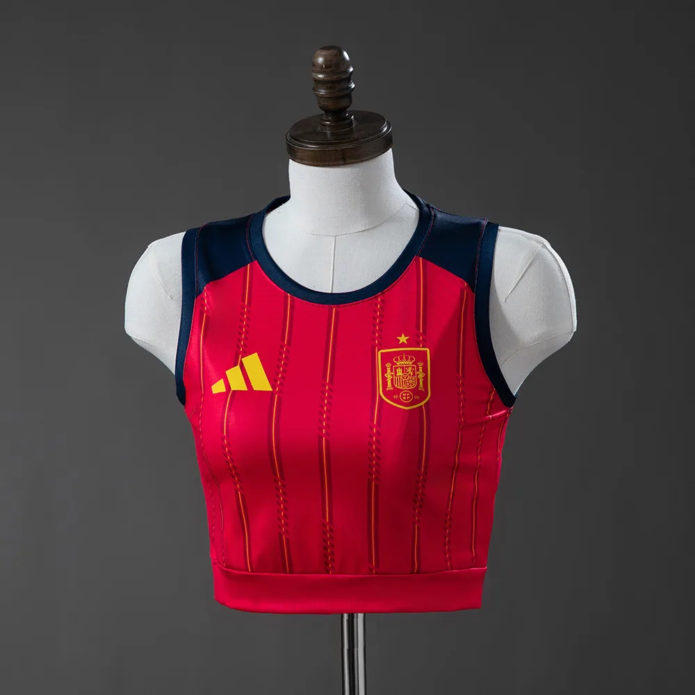 2026 Spain Home Women's Vest AAA fan-grade — main view