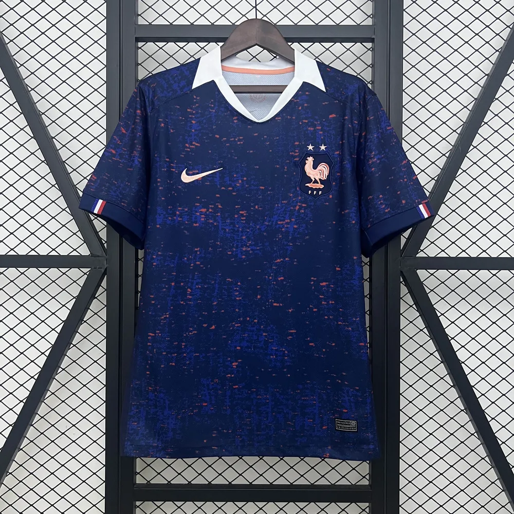2025 France Home Football Shirt AAA fan-grade — main view