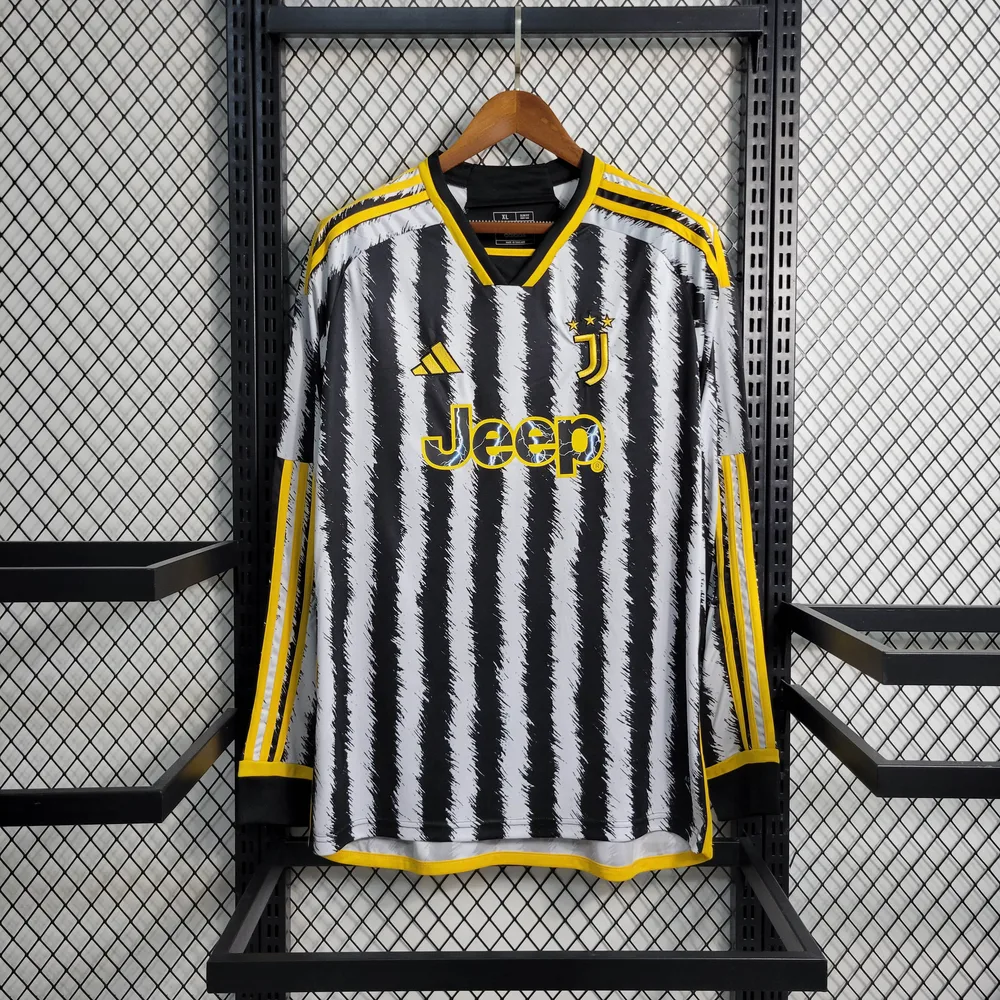 2023/2024 Long Sleeve Juventus Home AAA fan-grade — main view