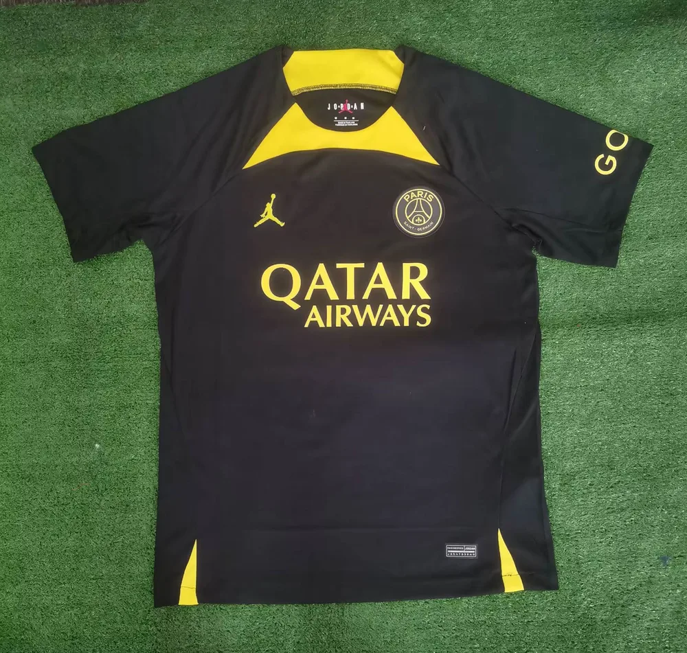 2022/2023 PSG パリ・サンジェルマン トレーニングウェア ブラック — main view