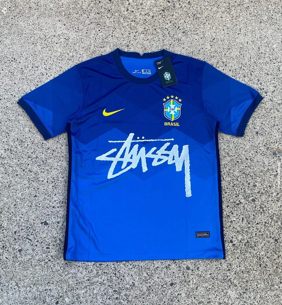 2021 ブラジル × STUSSY スペシャルエディション ジャージ タイ品質 — main view