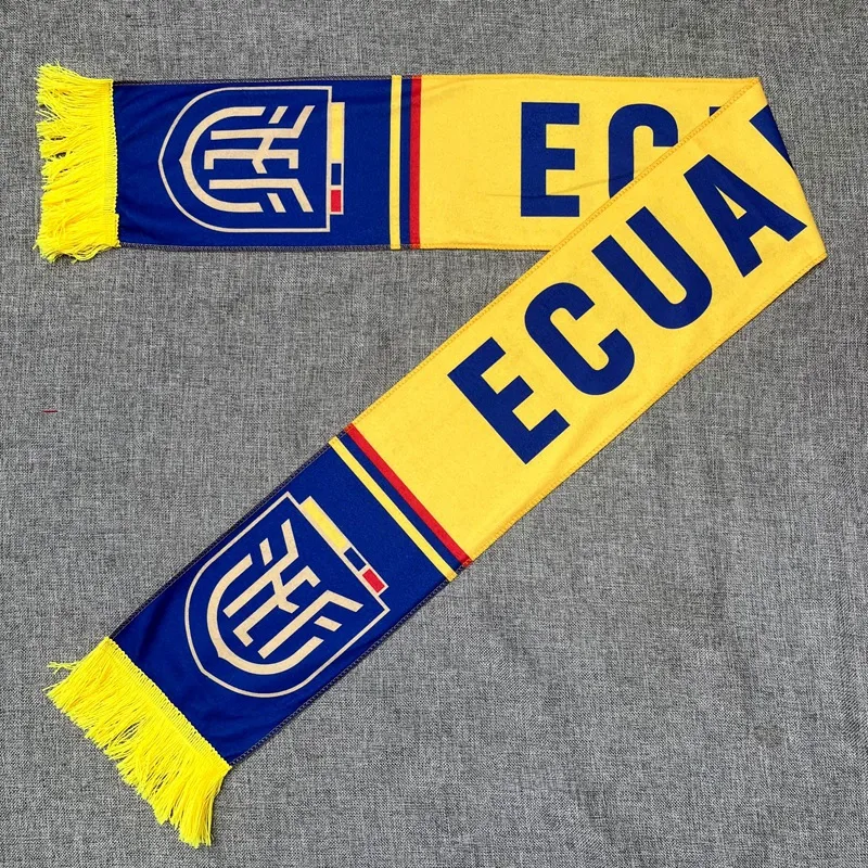 2026 World Cup Ecuador Fan Soccer Scarf — main view
