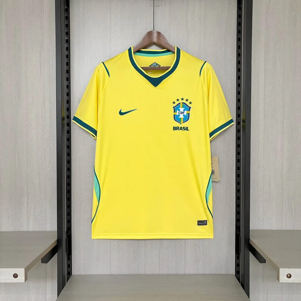 2026 Brazil Home Soccer Jersey 1:1 Thai Quality — main view