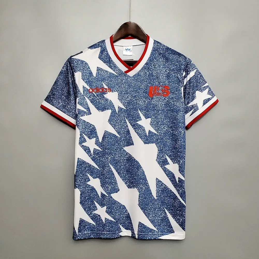 1994 Retro USA Away Soccer Jersey — main view