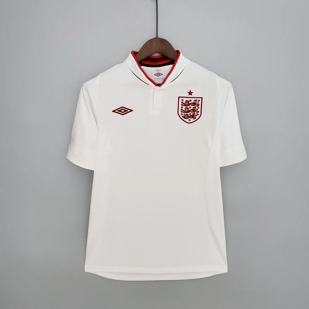 2012 Retro Inglaterra Local Camiseta de Fútbol AAA calidad aficionado — main view