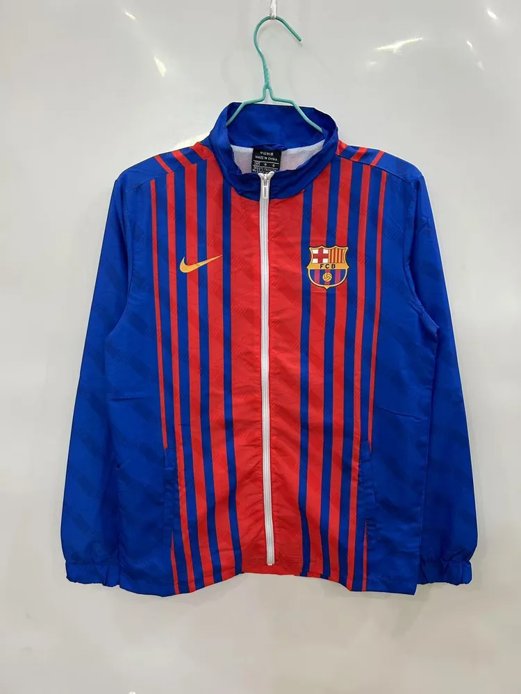 2025/2026 Barcelona Windbreaker Trikot AAA fan-gradät 02 — main view