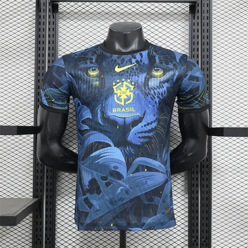2024/2025 Player Version Brazil Leopard Special Edition Football Shirt AAA fan-grade — main view