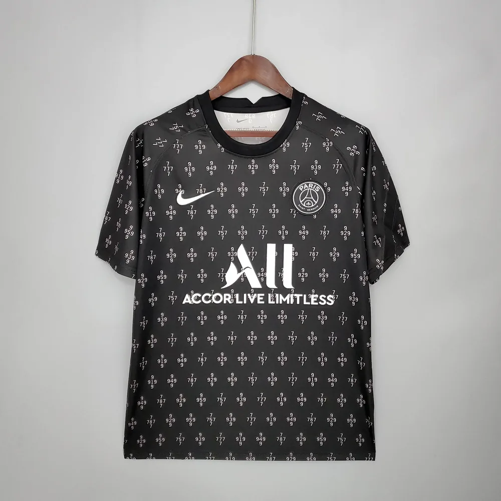 2021/2022 Tenue d'Entraînement Psg Paris Saint-Germain Noire — main view