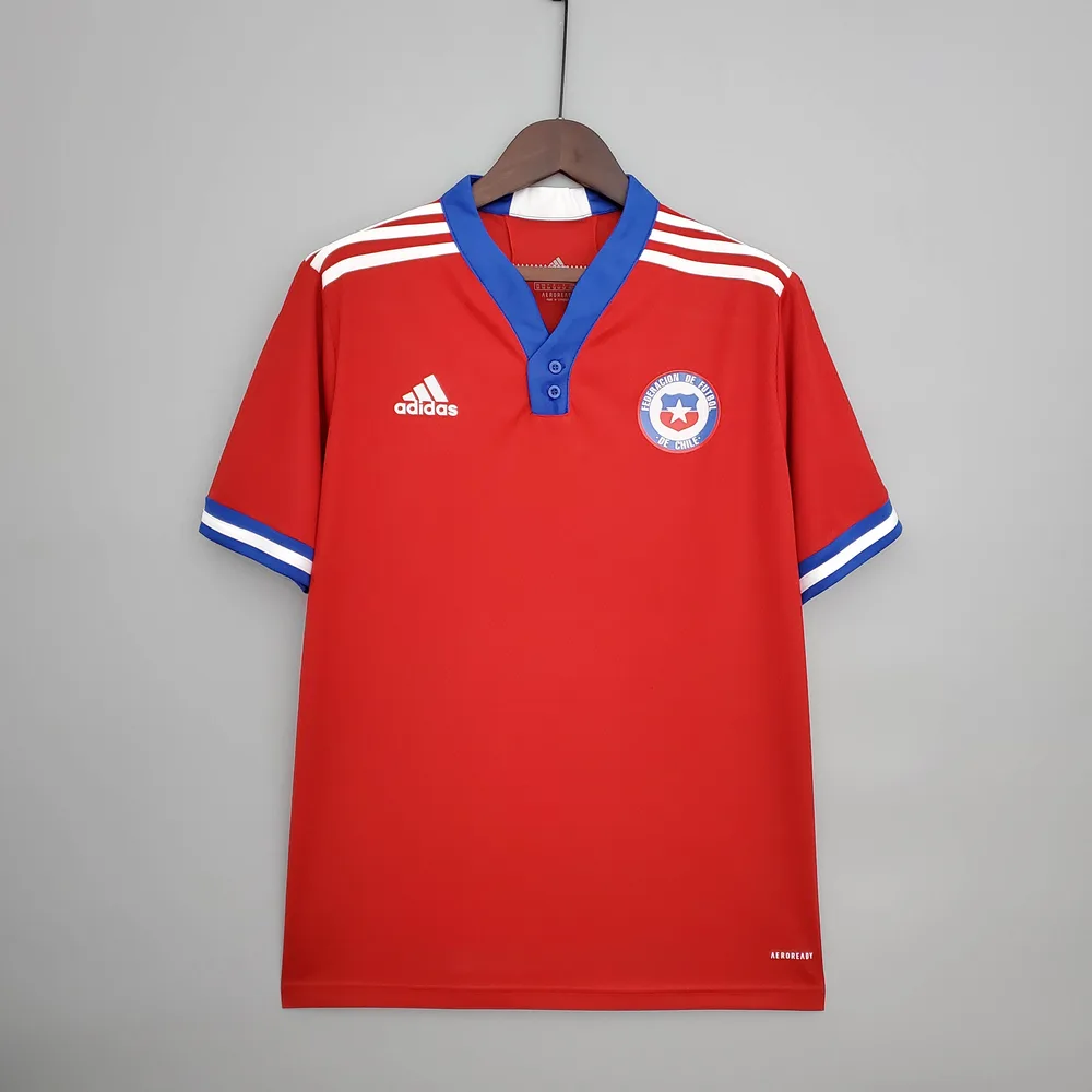2021 Chile National Team Soccer Jersey Home — main view