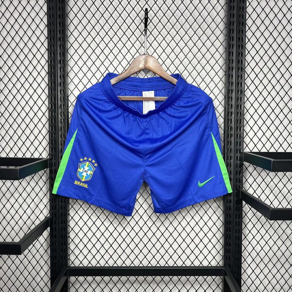 2024-2025 Brazil Home Shorts — main view