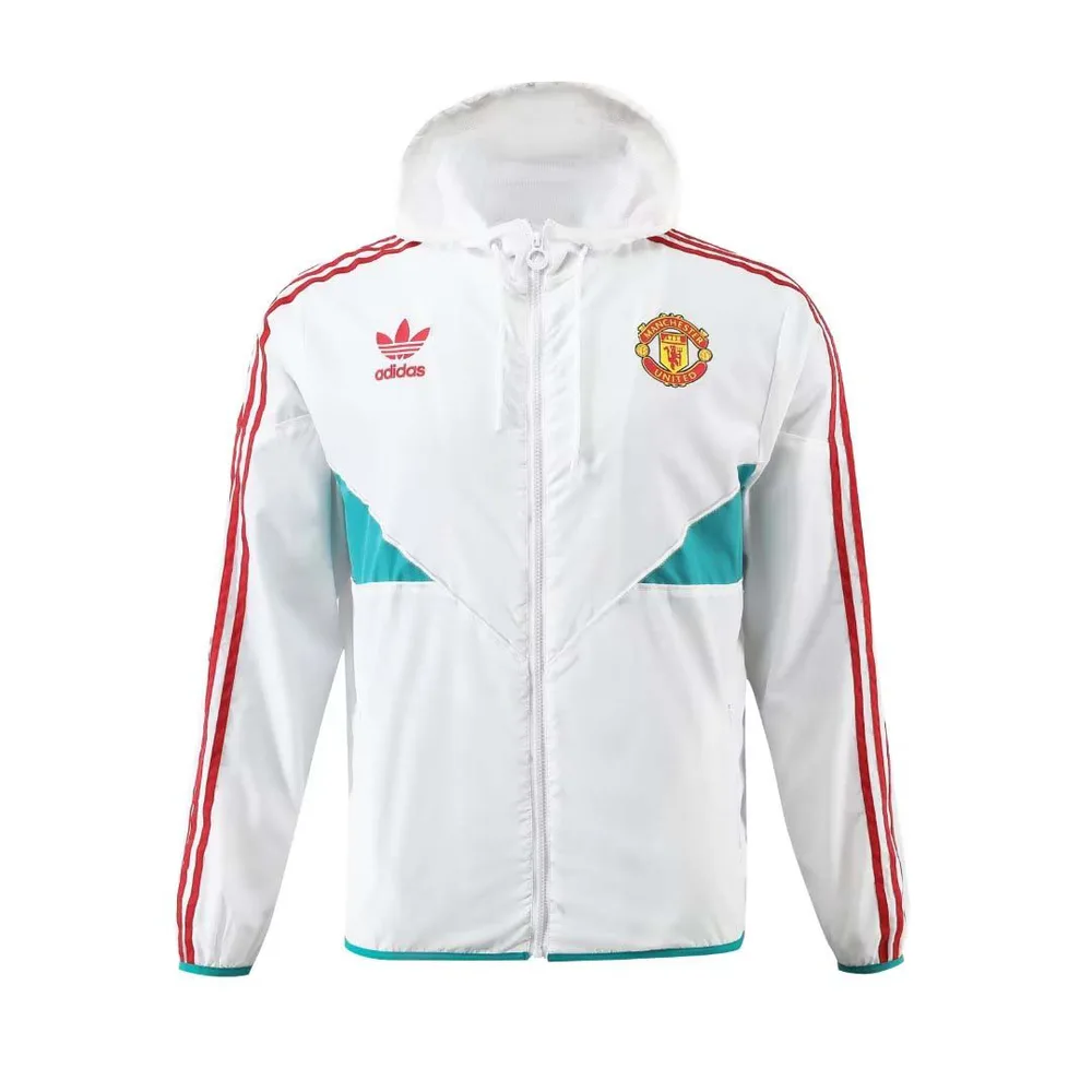 2023 Manchester United Windbreaker white Edge — main view
