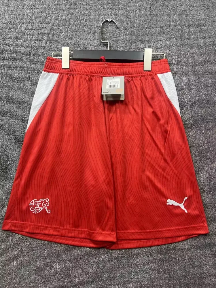 2026 Switzerland Home Football Shorts AAA fan-grade — main view