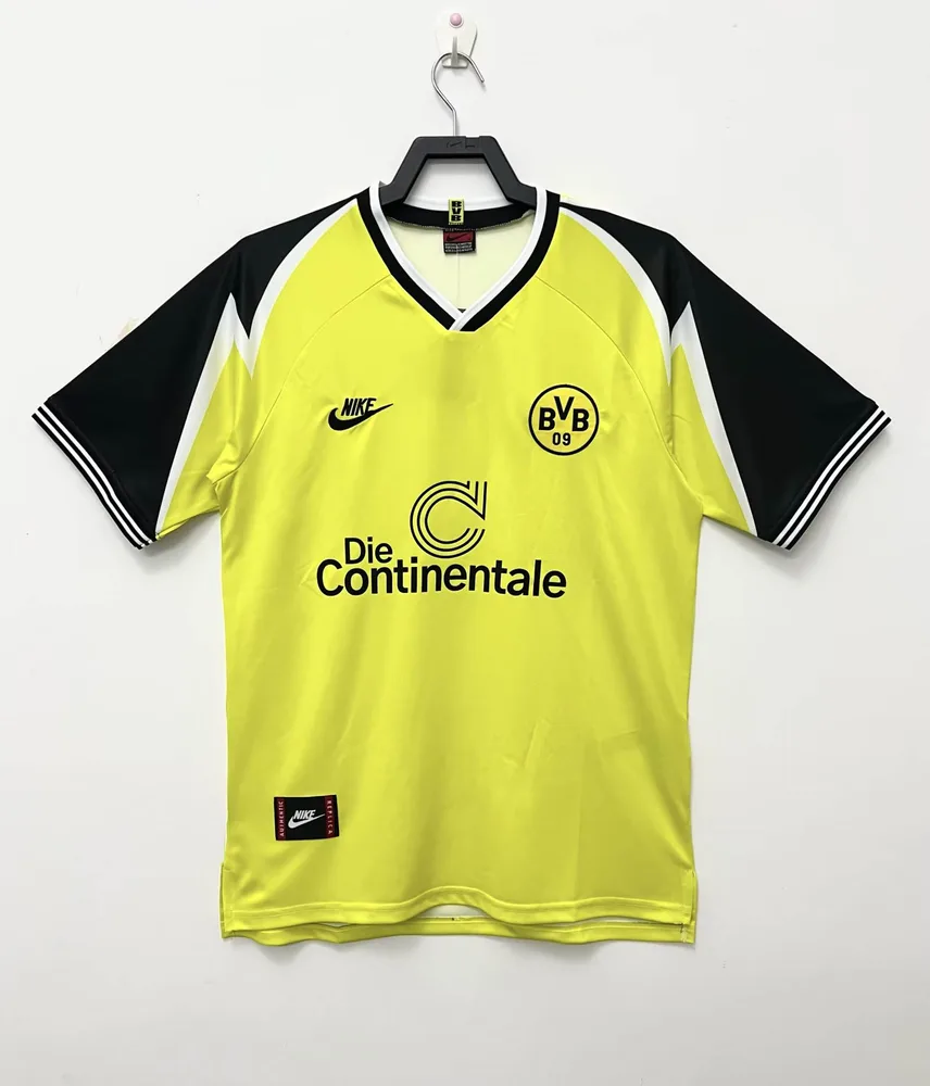 1995/1996 Retro Dortmund Heim Fußballtrikot — main view