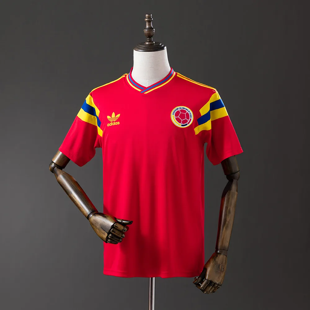 1990 Retro Colombia Away Jersey AAA fan-grade — main view