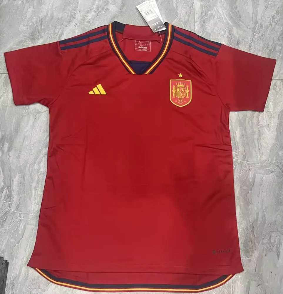 2022 FIFAワールドカップ スペイン ホーム サッカーシャツ — main view