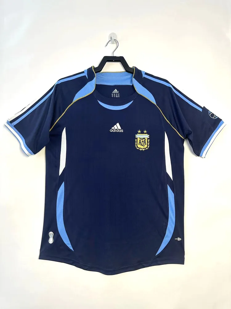 2006 Maillot Extérieur Rétro Équipe Nationale Argentine Qualité Thaï — main view
