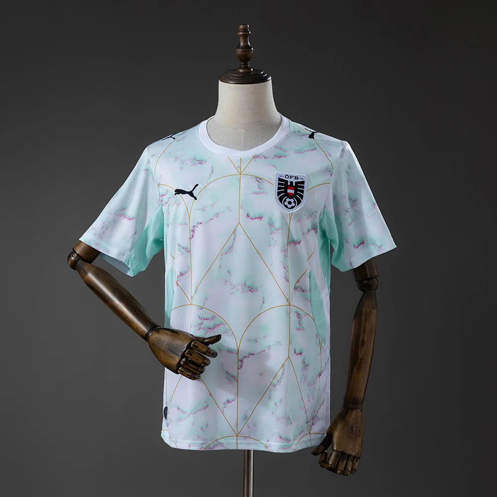 2026 Austria Selección Nacional Suplente Camiseta -Blanca — main view