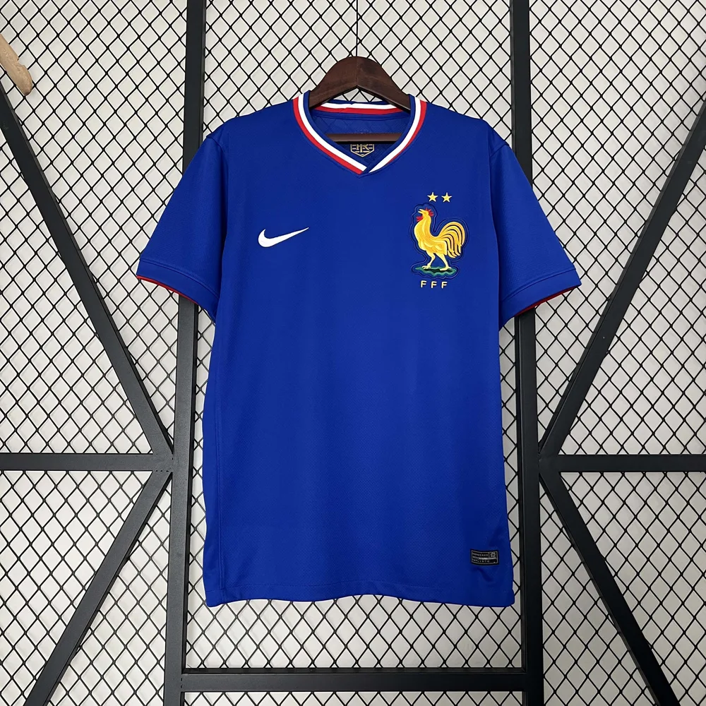 2024 France Home Football Shirt AAA fan-grade — main view