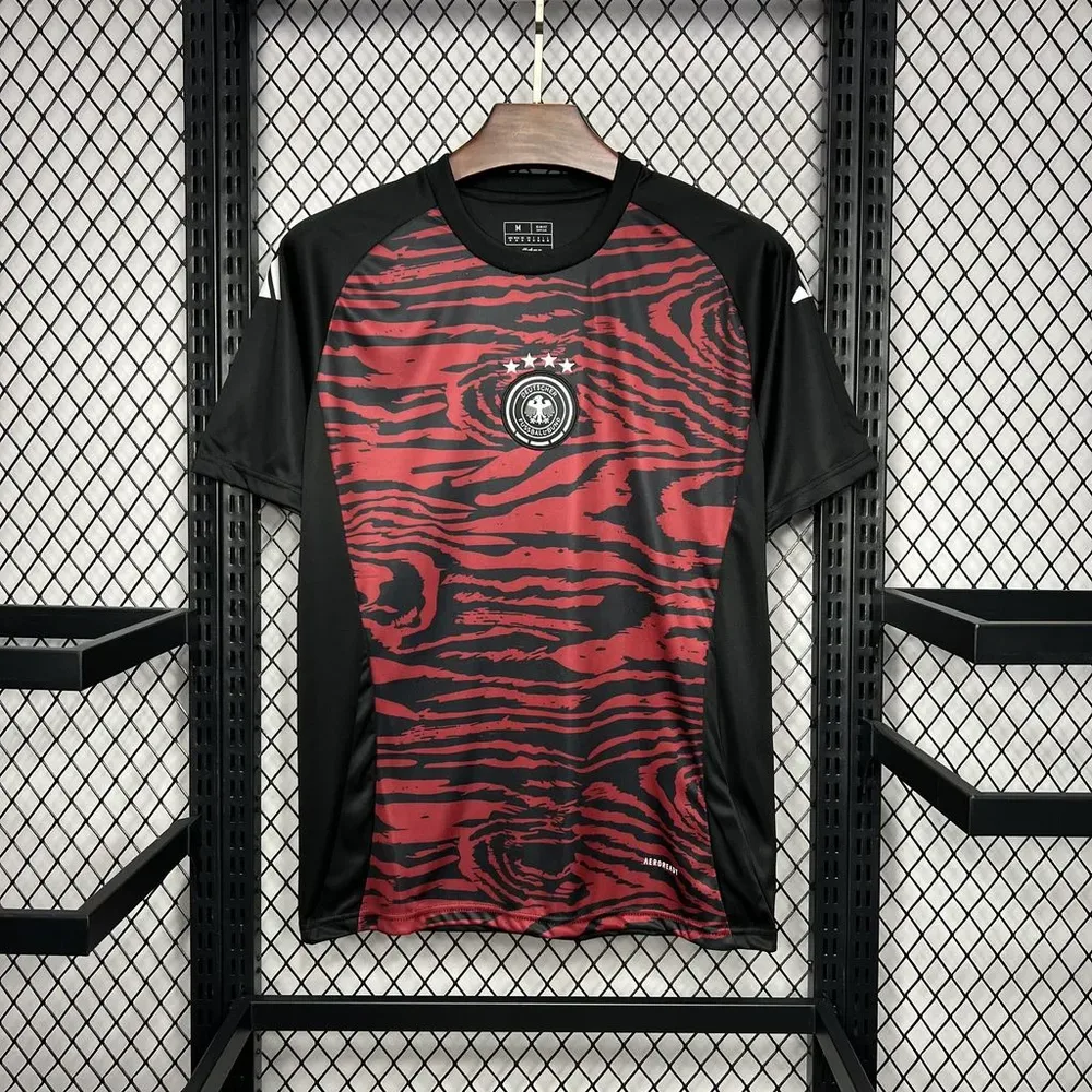 2024-2025 Germany Pre-match training uniform-1 Jersey AAA fan-grade — main view