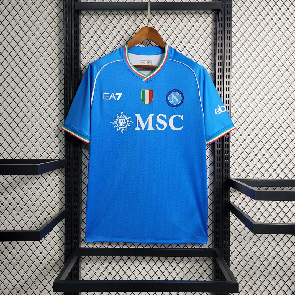 Maillot Domicile Napoli 2023/2024 Qualité Thaï — main view