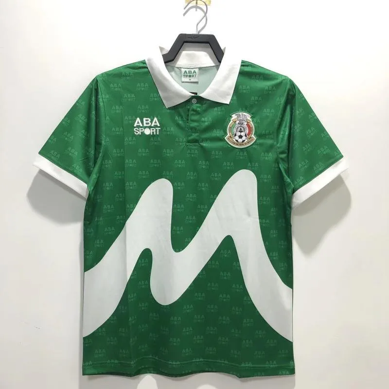 Camisa de Futebol Retro 1995 México Casa Qualidade Tailandesa — main view