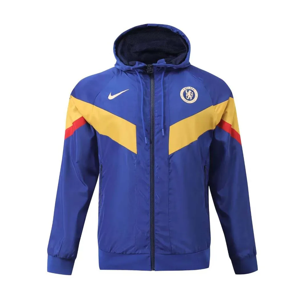 2023/2024 Chelsea Jersey Windbreaker Blue — main view