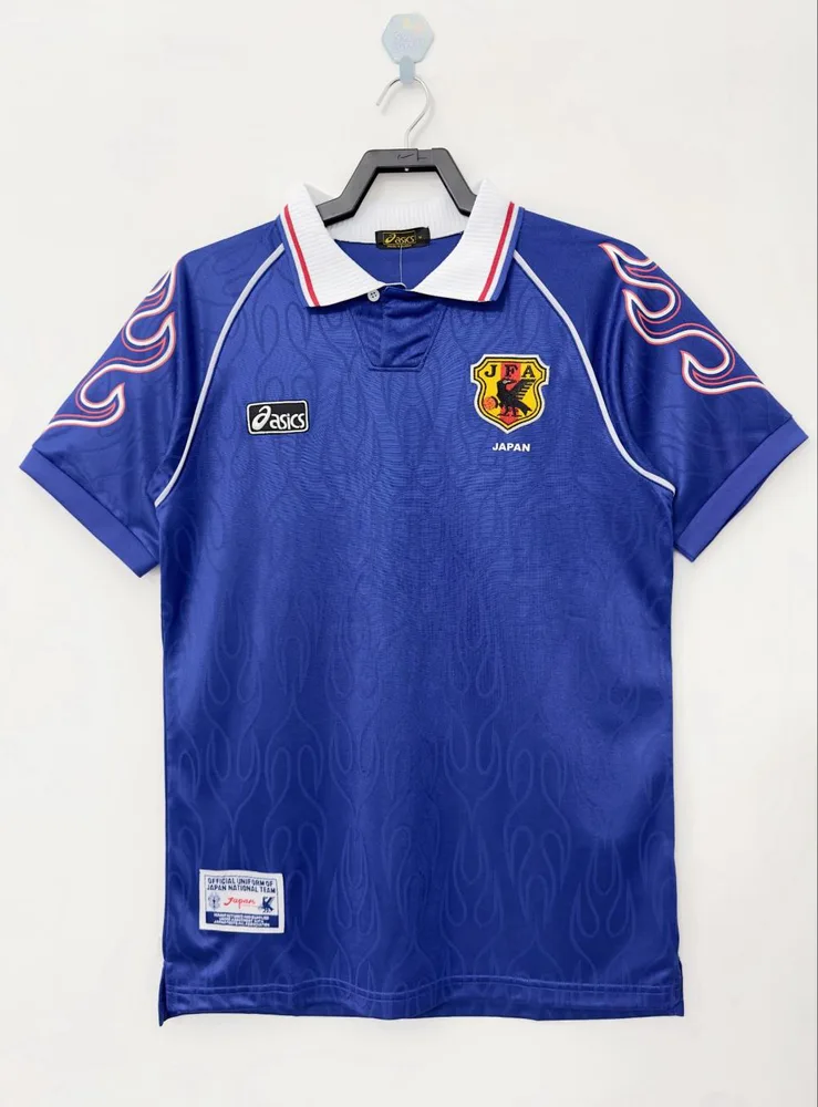 1998 Rétro Japon Domicile Maillot de Football Qualité Thaïlande — main view