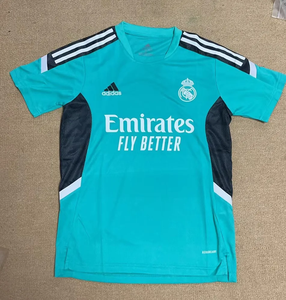 Camisa de Futebol Real Madrid Terceiro Visitante 2021/2022 — main view