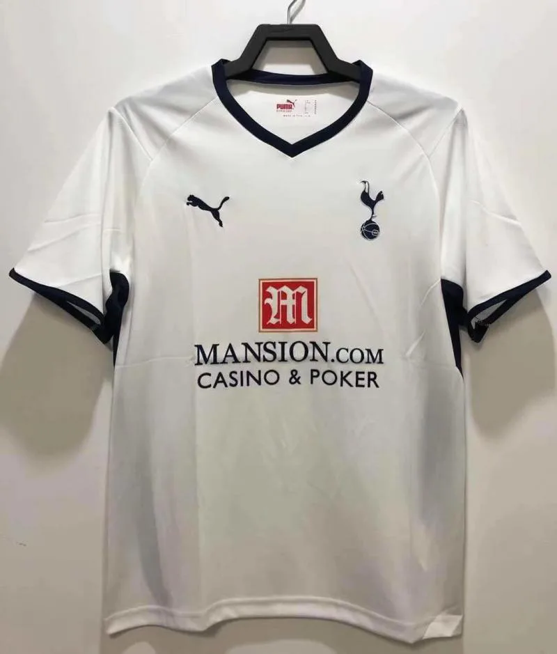 Maillot Domicile Rétro Tottenham Hotspur 2008/2009 Qualité Thaï — main view