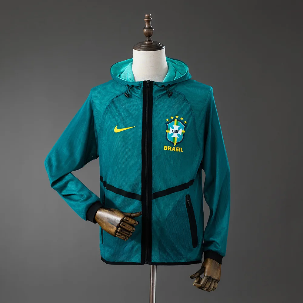 2026 Brasilien Herren Fußball Hymnen Jacke — main view