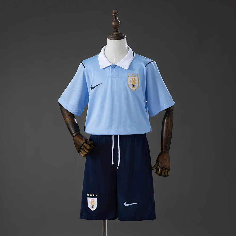 2026 Uruguay Heim Kinder-Kit Trikot — main view