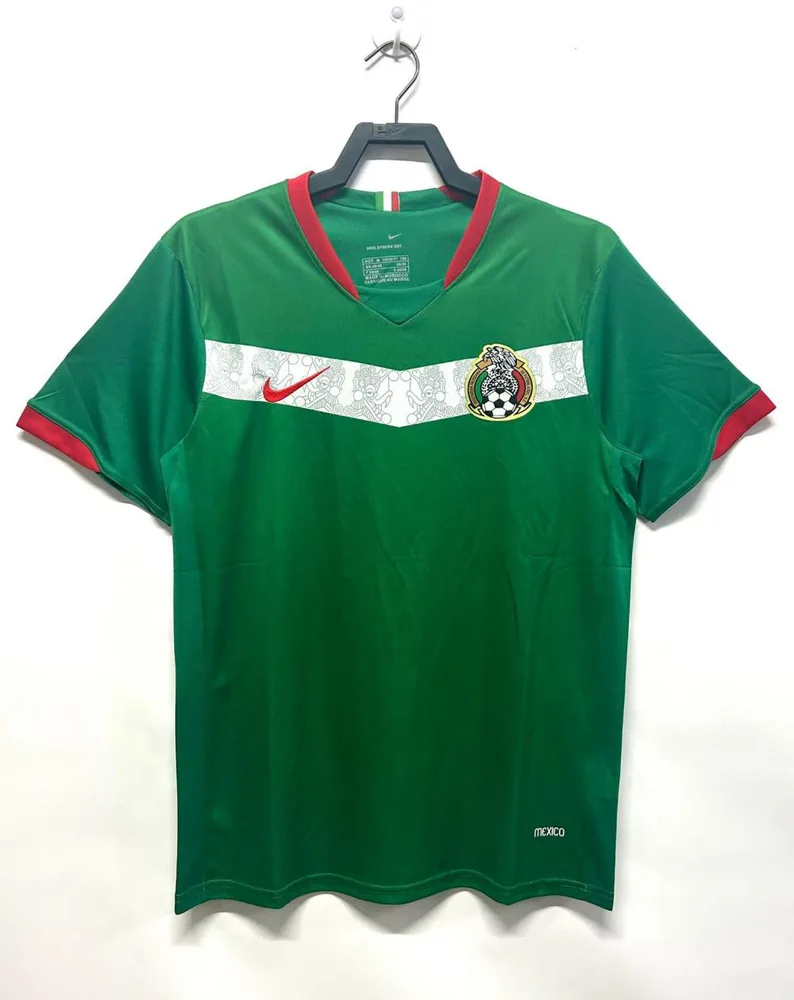 Camisa de Futebol Retro 2006 México Casa Qualidade Tailandesa — main view