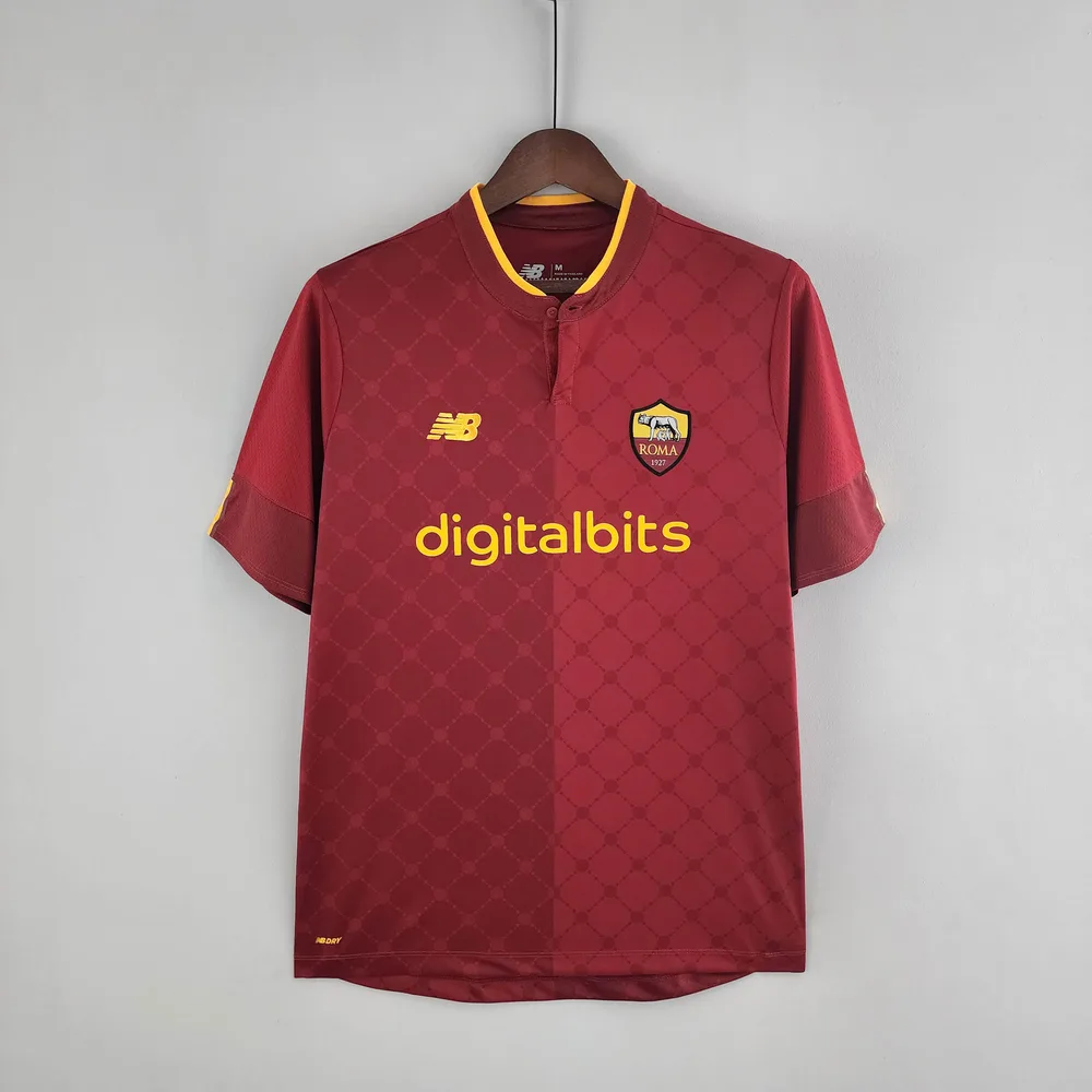 2022/2023 Roma Home Soccer Jersey AAA fan-grade — main view