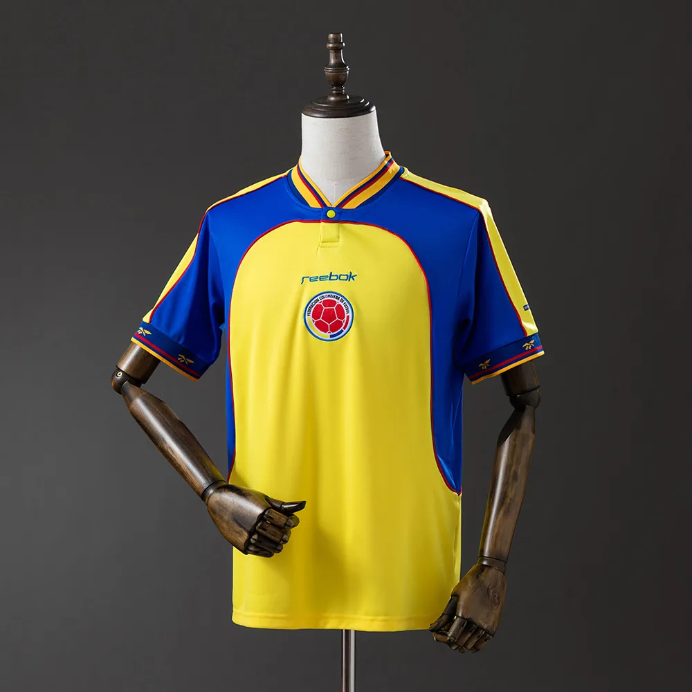 Camisa Retro Colômbia Casa 2001/2002 AAA qualidade fã — main view