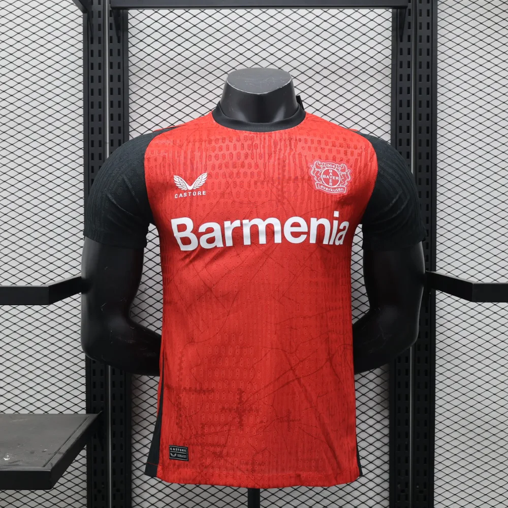 2024/2025 Leverkusen Player Version Home Football Jersey AAA fan-grade — main view