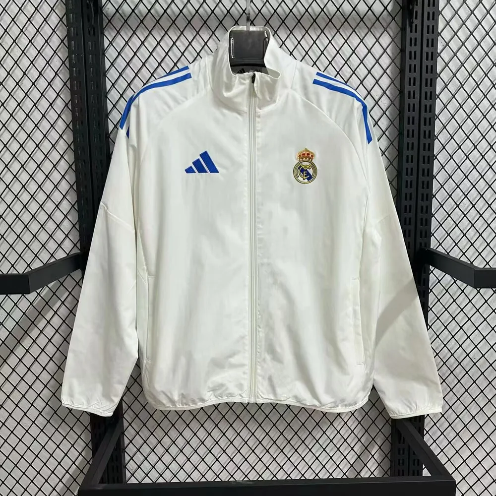 Coupe-Vent Domicile Real Madrid 2025/2026 Qualité Thaï — main view