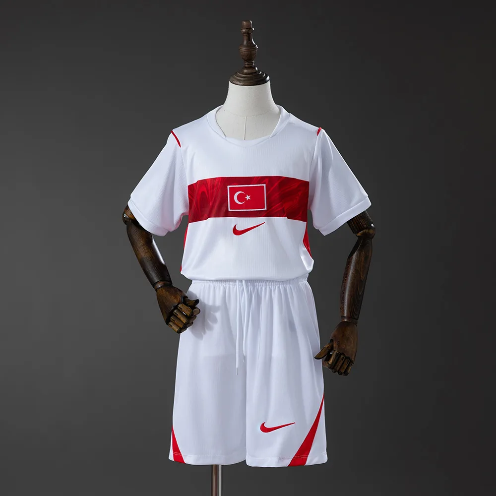 2026 Türkiye National Team Away Kids Kit Jersey — main view