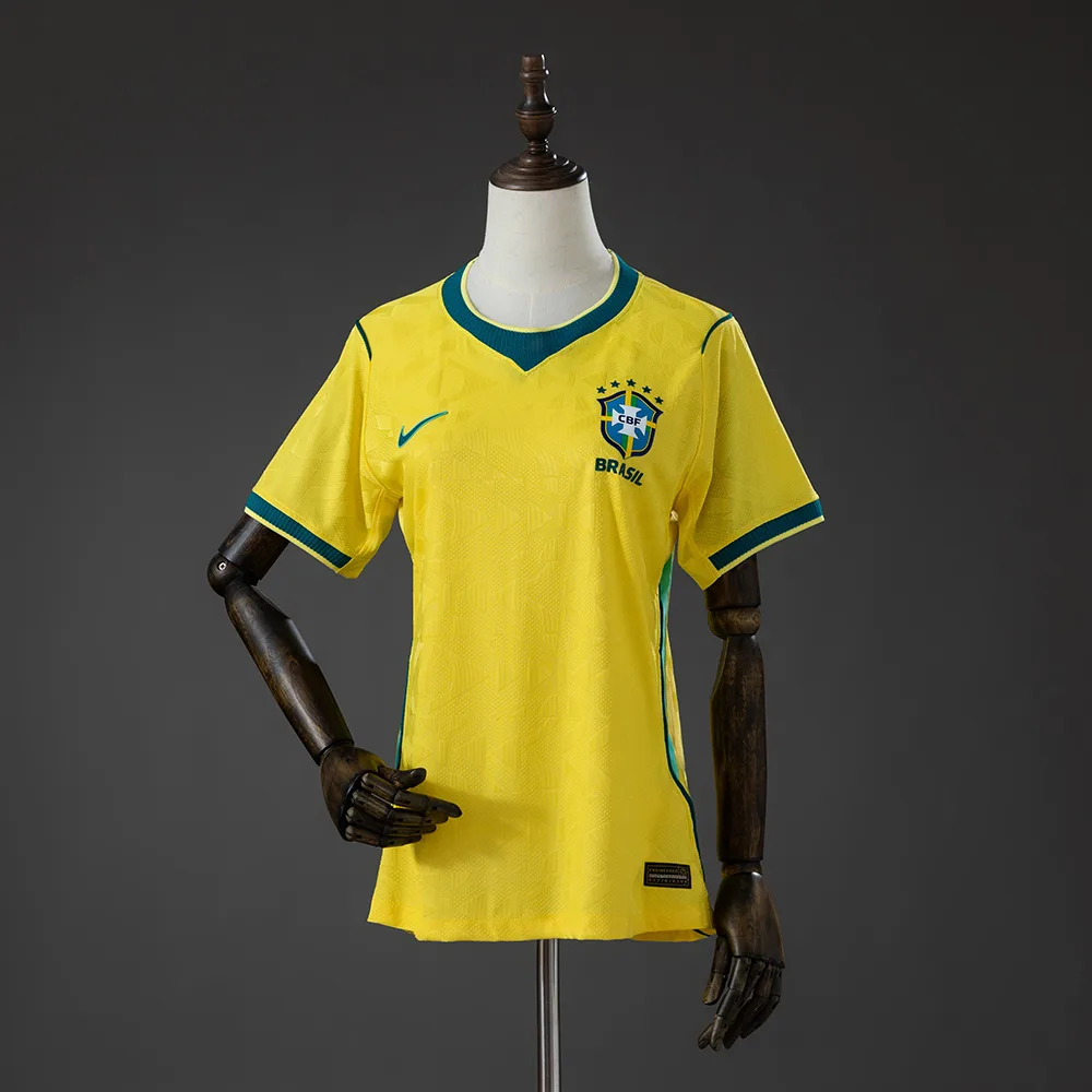 2026 Brazil Home Player Version Women's Jersey — main view