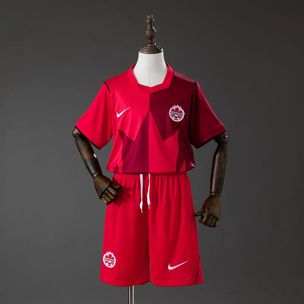2026 Canada National Team Home Kids Kit Jersey — main view